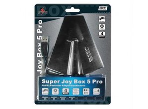 Super Joybox 5 Pro (4x PS/PS2 controller op de PC USB)