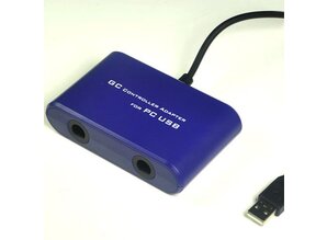 GameCube GC Controller Adapter for PC USB (2x GC controller to PC USB)