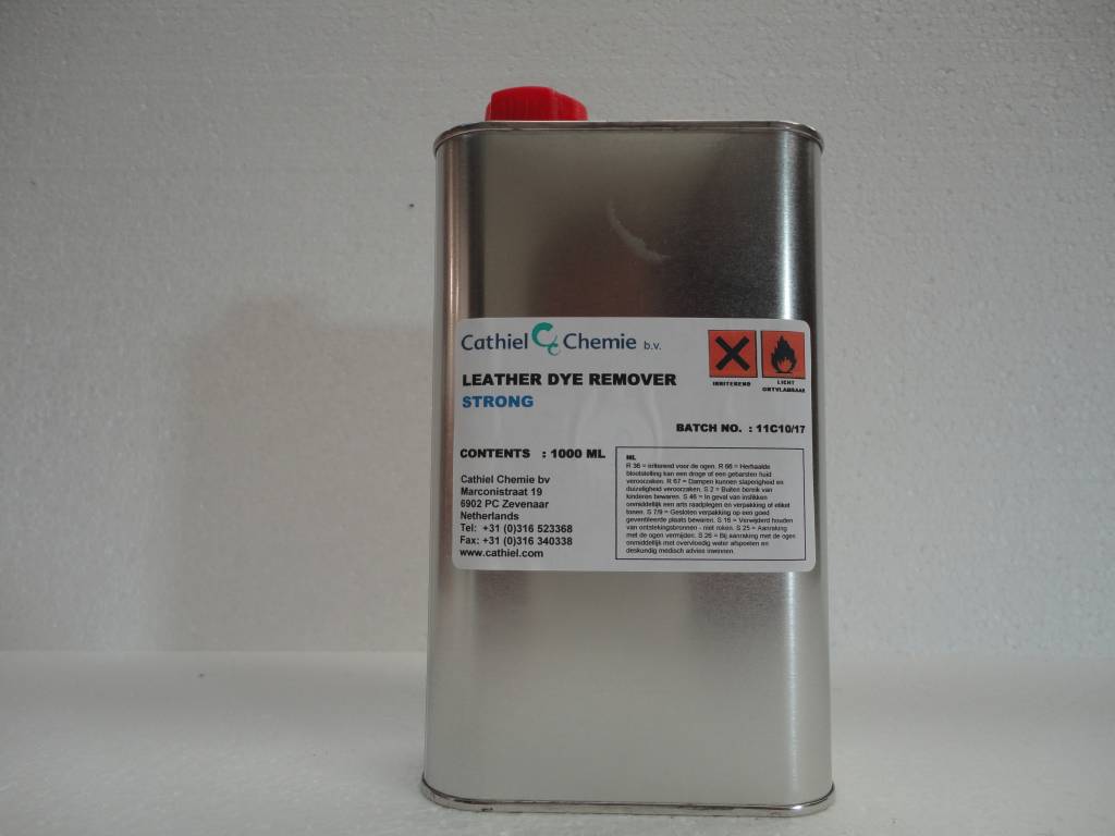 Leather Dye Remover Strong (1000 ml) Profileder.nl