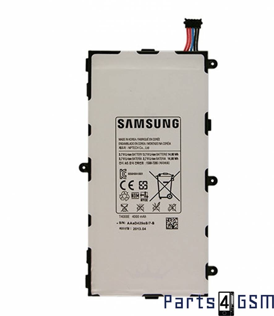 Samsung T4000E Battery Galaxy Tab 3 7.0 P3200 4000mAH Parts4GSM