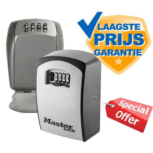 Masterlock Sleutelsafe Zorg & Classic set Masterlock Sleutelsafe Zorg & Classic set