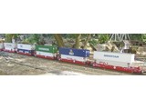 Intermodal 5er Containerwagen-Einheit