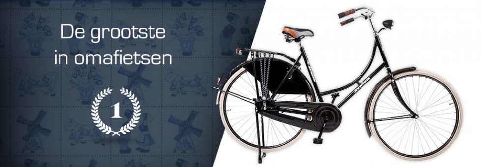 De leukste omafietsen voor de laagste prijzen vindt u bij Omafiets.nl!