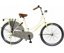 Omafiets Popal 26 inch Wit Luipaard Omafiets Popal 26 inch Wit Luipaard