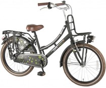Omafiets Volare 20 inch Mat Zwart Lady Spring