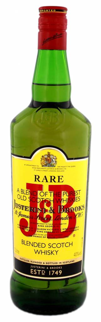 J & B Rare 1,0L 40,0% Alcohol - Luxurious Drinks™