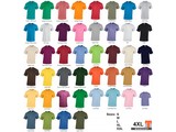 ♣ 100% katoenen Fair Trade T-shirts met korte mouw en ronde hals