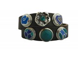 Onlinearmbanden Donkerbruine chunk armband | Chunk armband