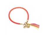 Biba Oranje roze armband | Neon armband