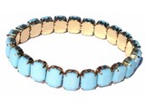 A-zone Licht blauwe 50's armband | Armband