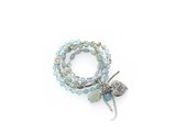 Biba Blue wonder | Wikkelarmband