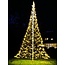 Fairybell Kerstboom H600cm / 960 LED Lampjes - Imposante Kerstboom In uw tuin of pand.