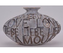 Periglass Vase L'Amore grey Periglass Vase L'Amore grey