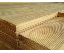 Vlonderplank verduurzaamd Radiata Pine 28x145mm Vlonderplank verduurzaamd Radiata Pine 28x145mm