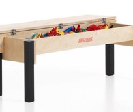 Kindersitzbank mit Truhe Kindersitzbank mit Truhe
