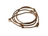 Jozemiek Beige wikkelarmband | Wikkel armband