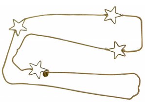A-zone Pretty in Pink Star lange ketting | Lange ketting