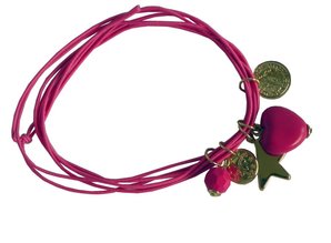 A-zone Pretty in Pink bedel armband | Armbanden
