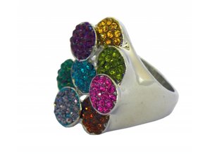 Multi color ring | Grote ring