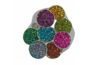Multi color ring | Grote ring