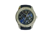Catch the time Strass blauw | Horloge