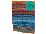 A-zone Missoni blauw | Sjaal