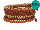 A-zone Coral armband | Kralenarmband