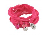 Jozemiek Impulsive fuchsia | Roze armband