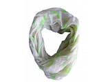 Fashion by Fleur Sjaal met neon groene snorren | Snorren sjaal