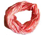 Fashion by Fleur Neon panterprint sjaal | Roze sjaal