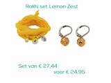 Jozemiek Rakhi set Lemon Zest | Jozemiek