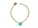 Chicks from heaven Blue nature stone | Armbandje