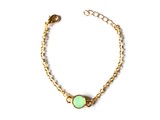 Chicks from heaven Mint stone | Dames armbandje