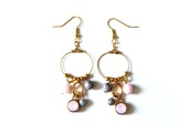 Chicks from heaven Summerstyle roze grey | Creolen