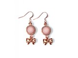 Chicks from heaven Strik oud roze | Lange oorbel