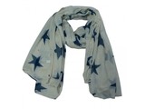Fashion by Fleur Marine sterren | Sjaal met sterren