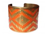 A-zone Oranje grote armband | Grote armband