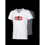 Cock & Balls - Classic White shirt V Cock & Balls - Classic White shirt V