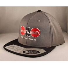 Cock & Balls - Flexfit Snapback Melan Black Cock & Balls - Flexfit Snapback Melan Black