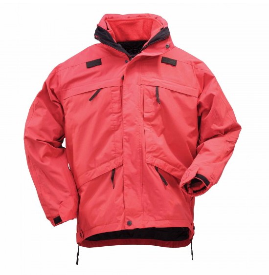 5.11 Tactical 3-IN-1 Parka (Range Red) - Airsoftshop