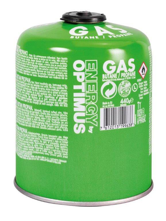 Optimus SelfSealing Gas Cartridge 440g