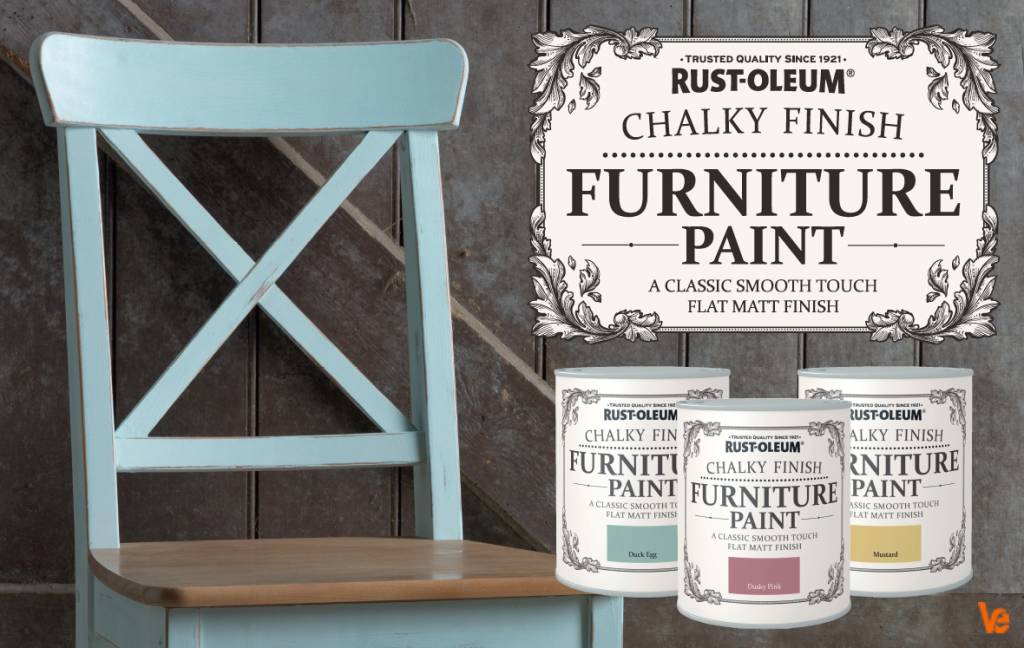 RustOleum Chalky Furniture Paint Winter Grey Verfwebwinkel.nl