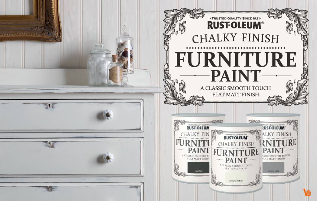 RustOleum Chalky Furniture Paint Winter Grey Verfwebwinkel.nl