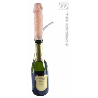 Beerbong dop in de vorm van een piemel