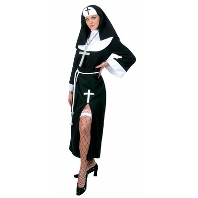 Feestkleding voor vrijgezellenavonden Non Frederique