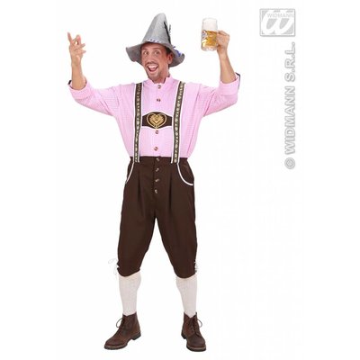 Vrijgezellenfeest tip: Bierfest: Beierse lederhose met blouse