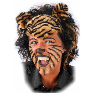 Tijger of panter pruiken