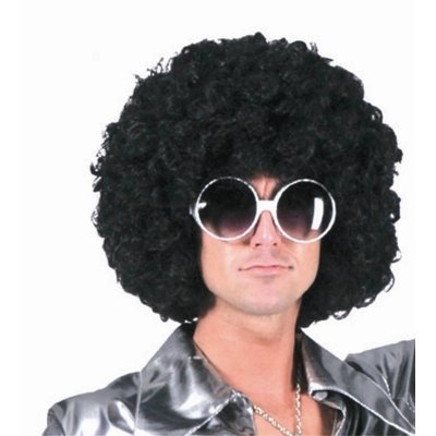 Feestkleding: Afro pruiken