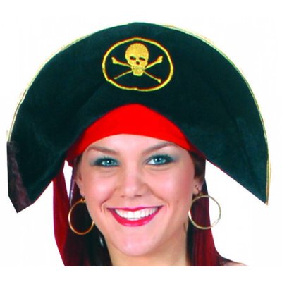 Piratenhoeden met doodskop