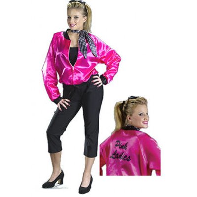 Grappige T-bird setjs uit de musical Grease